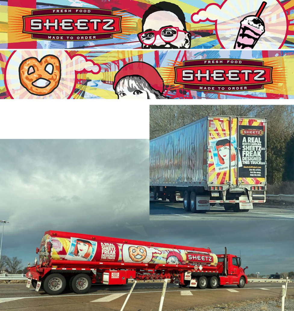 Sheetz Gas Tanker & Truck Art – Sharon Dowell