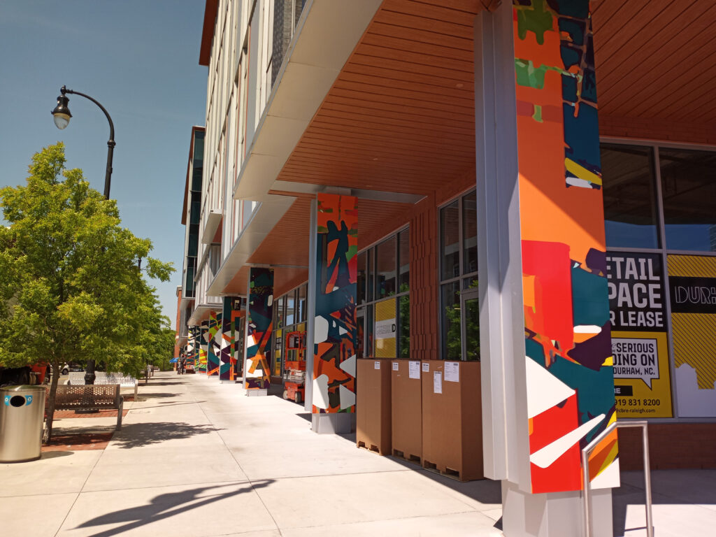 Good Energy Public Mural | Durham, NC