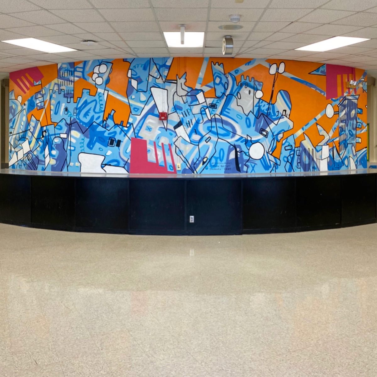 Garinger High School Mural