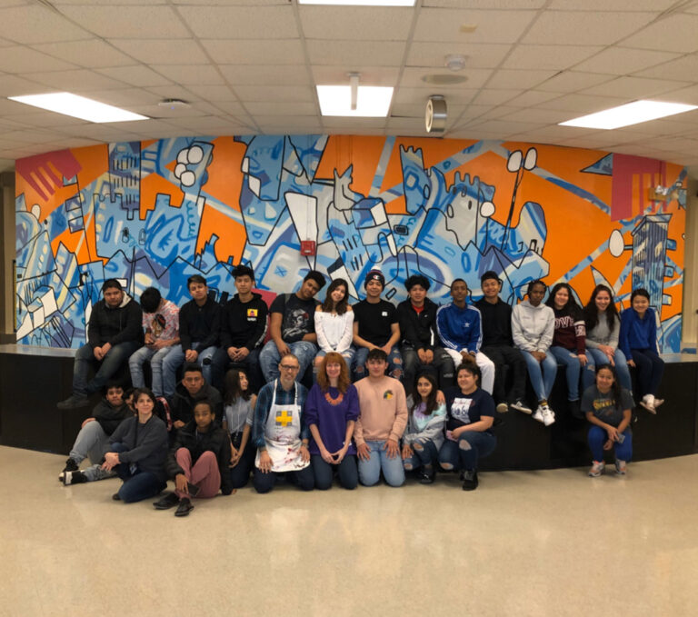 Garinger High School Mural