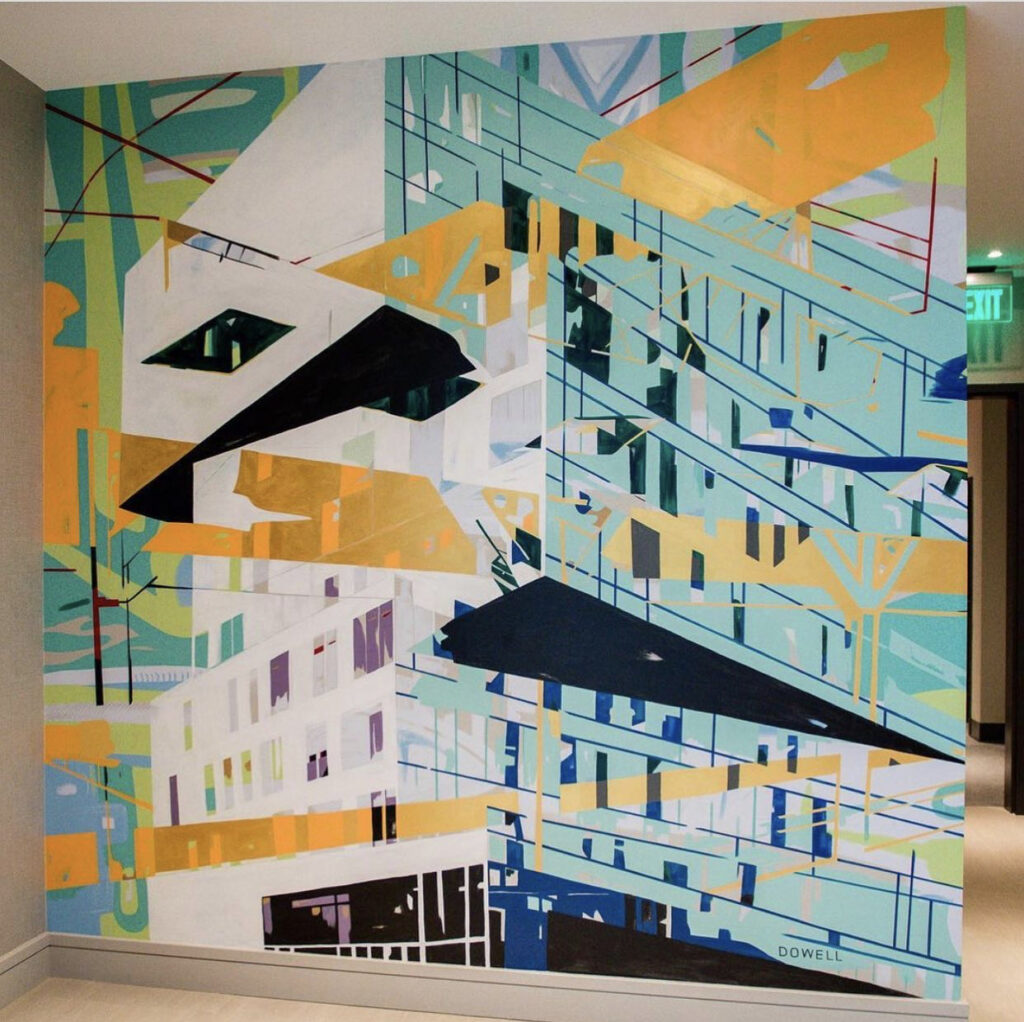 In Transit UNCC Marriot Mural