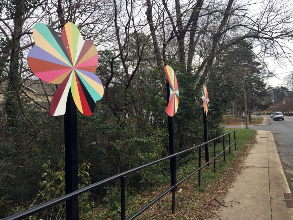 Plaza Shamrock Installation