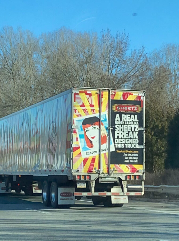 Sheetz Gas Tanker Mural